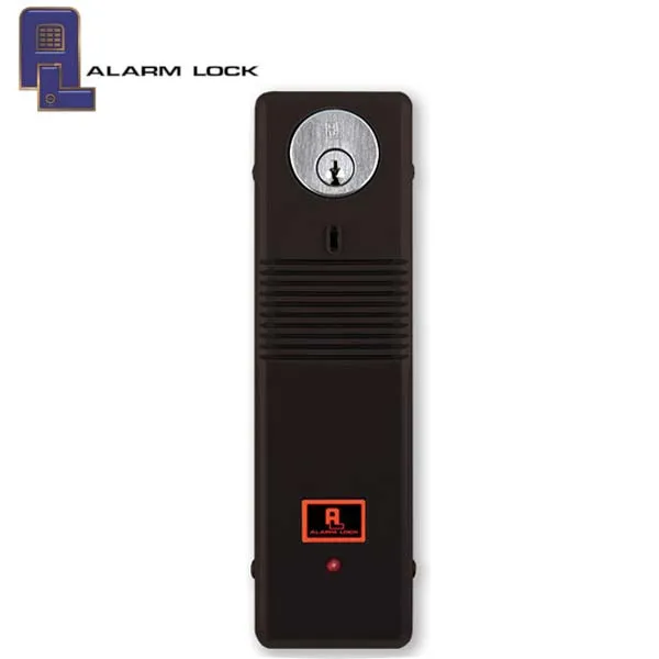 Alarm Lock - PG21-MB - Narrow Stile Surface Mount Door Alarm - Metallic Bronze