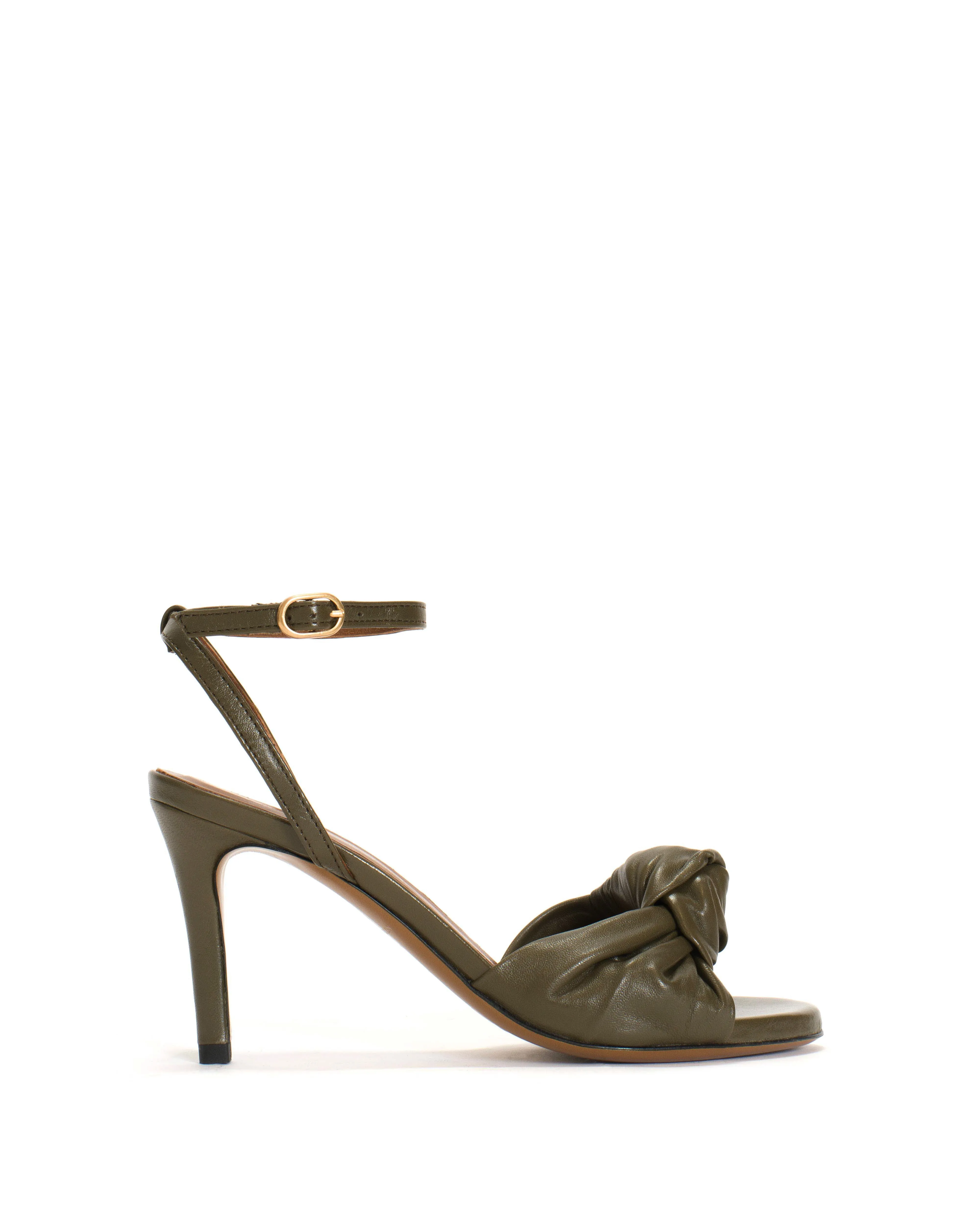 Aliza 75 Shiny lamb Olive green