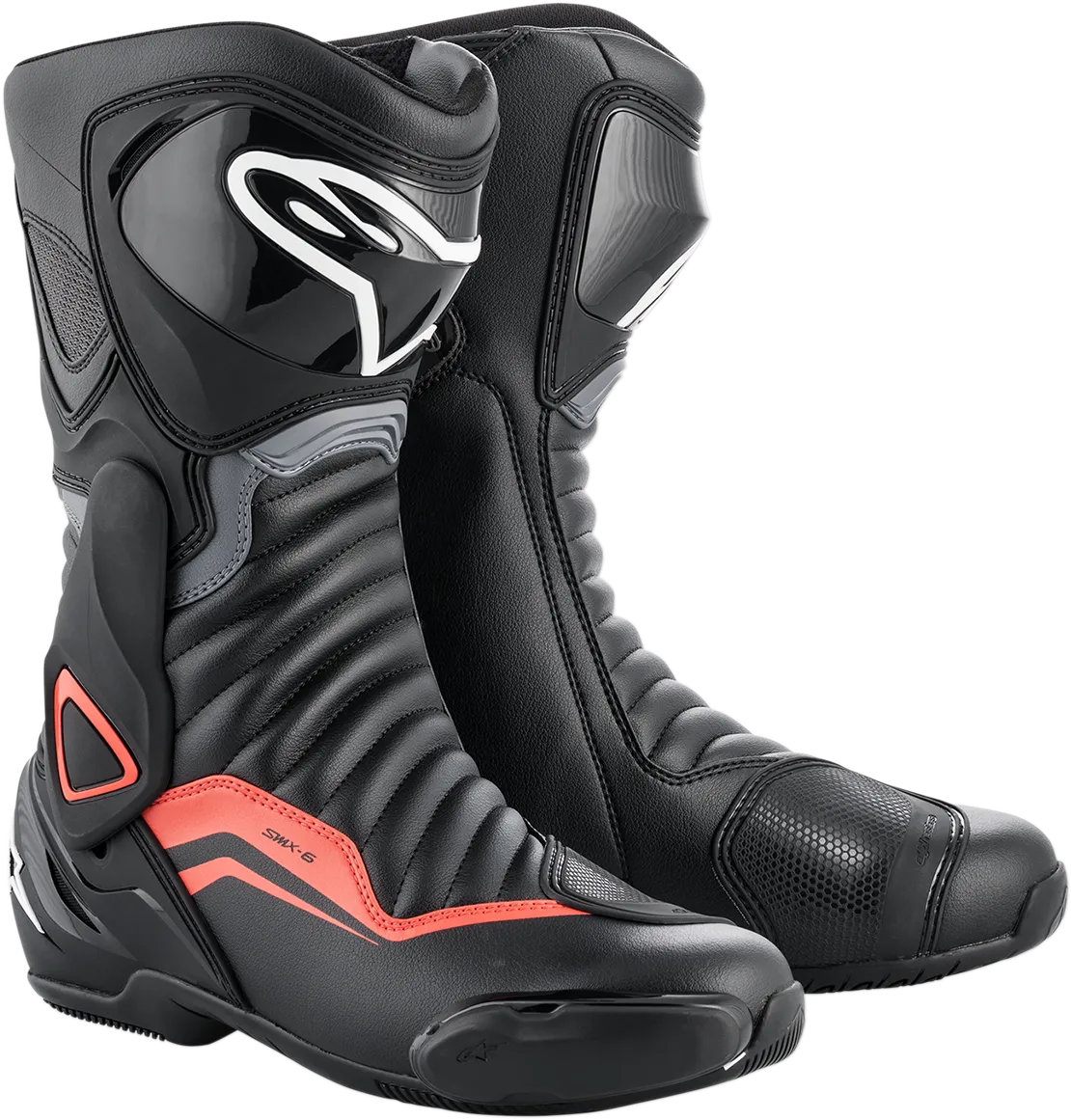 ALPINESTARS SMX-6 v2 Boots - Black/Gray/Red - US 14 / EU 50 2223017-1130-50