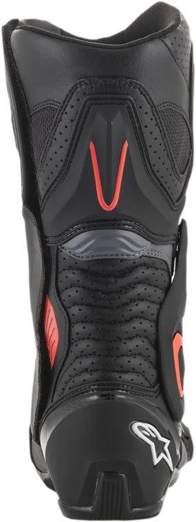 ALPINESTARS SMX-6 v2 Boots - Black/Gray/Red - Vented - US 12 / EU 47 2223017-1133-47