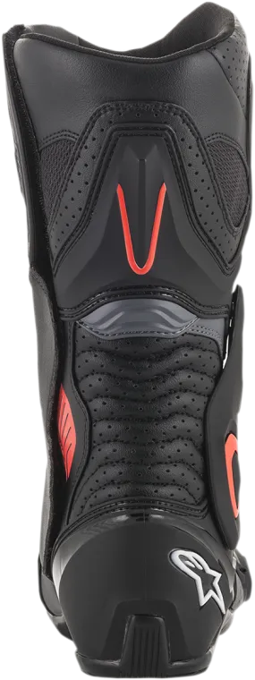 ALPINESTARS SMX-6 v2 Boots - Black/Gray/Red - Vented - US 12.5 / EU 48 2223017-1133-48