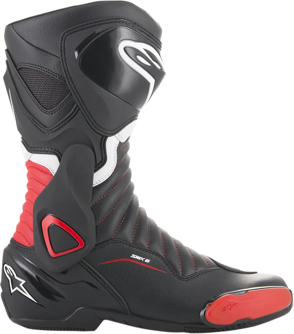 ALPINESTARS SMX-6 v2 Boots - Black/Red - US 9 / EU 43 22230171343