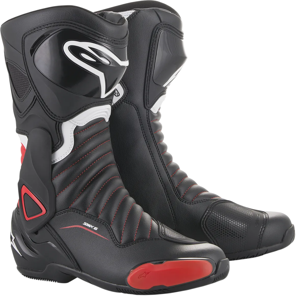 ALPINESTARS SMX-6 v2 Boots - Black/Red - US 9 / EU 43 22230171343