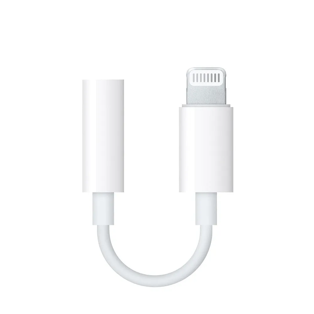 Apple Lightning to 3.5mm Headphone Jack Adapter (MMX62ZA/A)