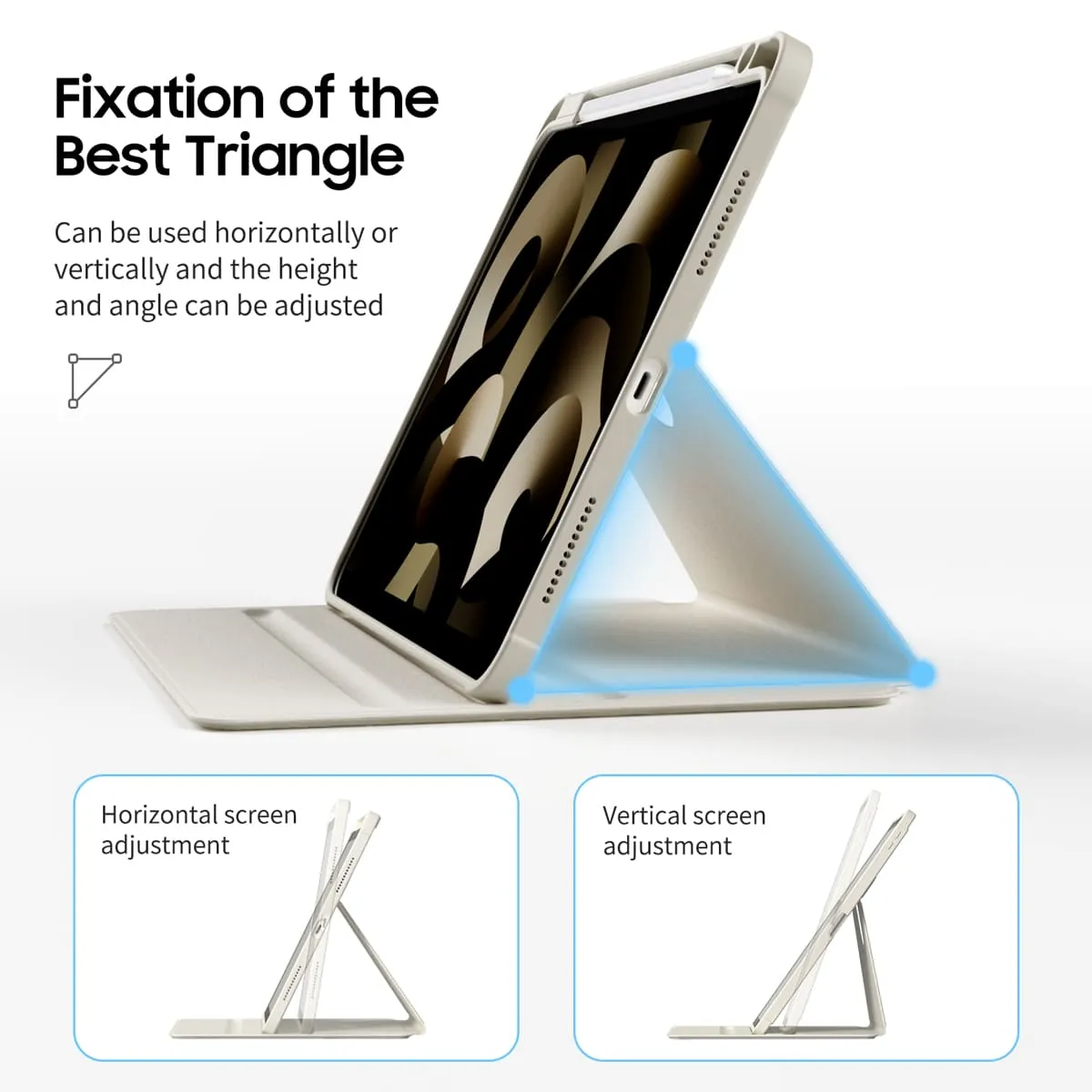 Astral Blue | iPad Series Snap 360° Stand Impact Resistant Case