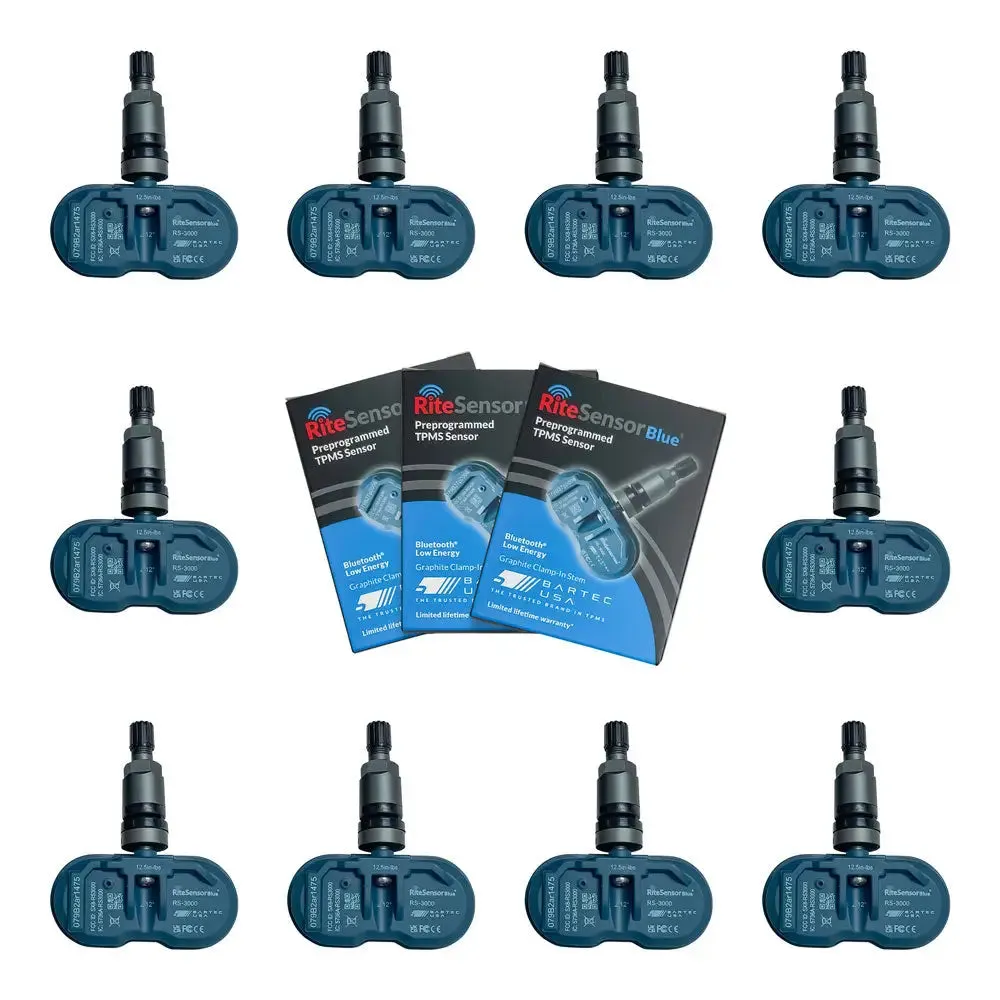 Bartec Rite-Sensor Blue for Tesla/Electric Vehicle w/ Bluetooth Sensor (10/Bag)