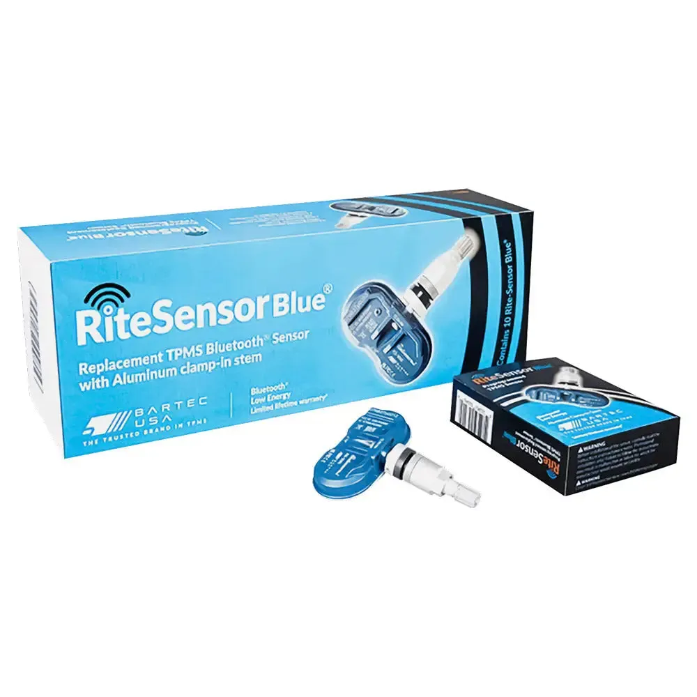 Bartec Rite-Sensor Blue for Tesla/Electric Vehicle w/ Bluetooth Sensor (10/Bag)