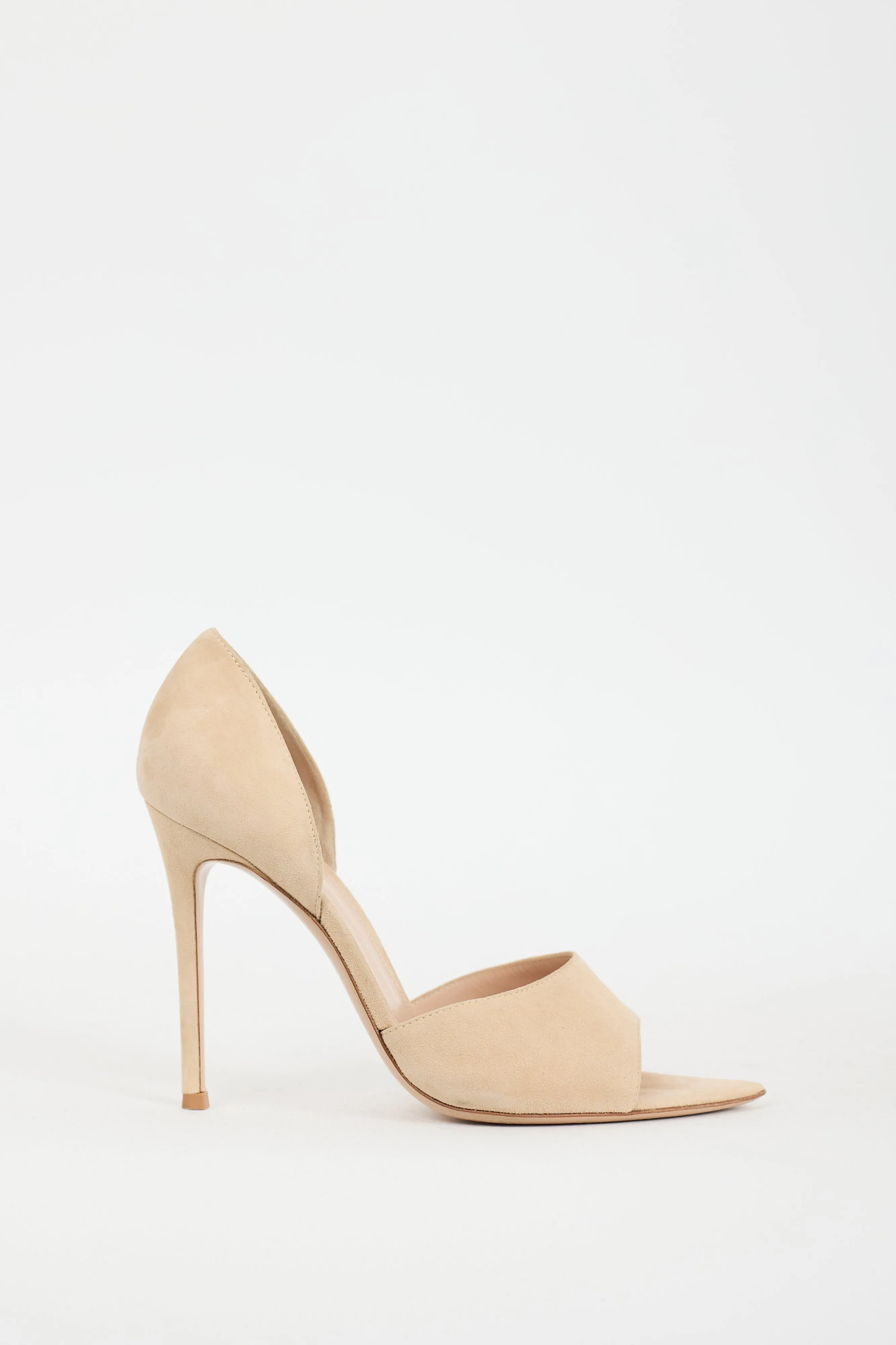 Beige Suede Bree Sandal