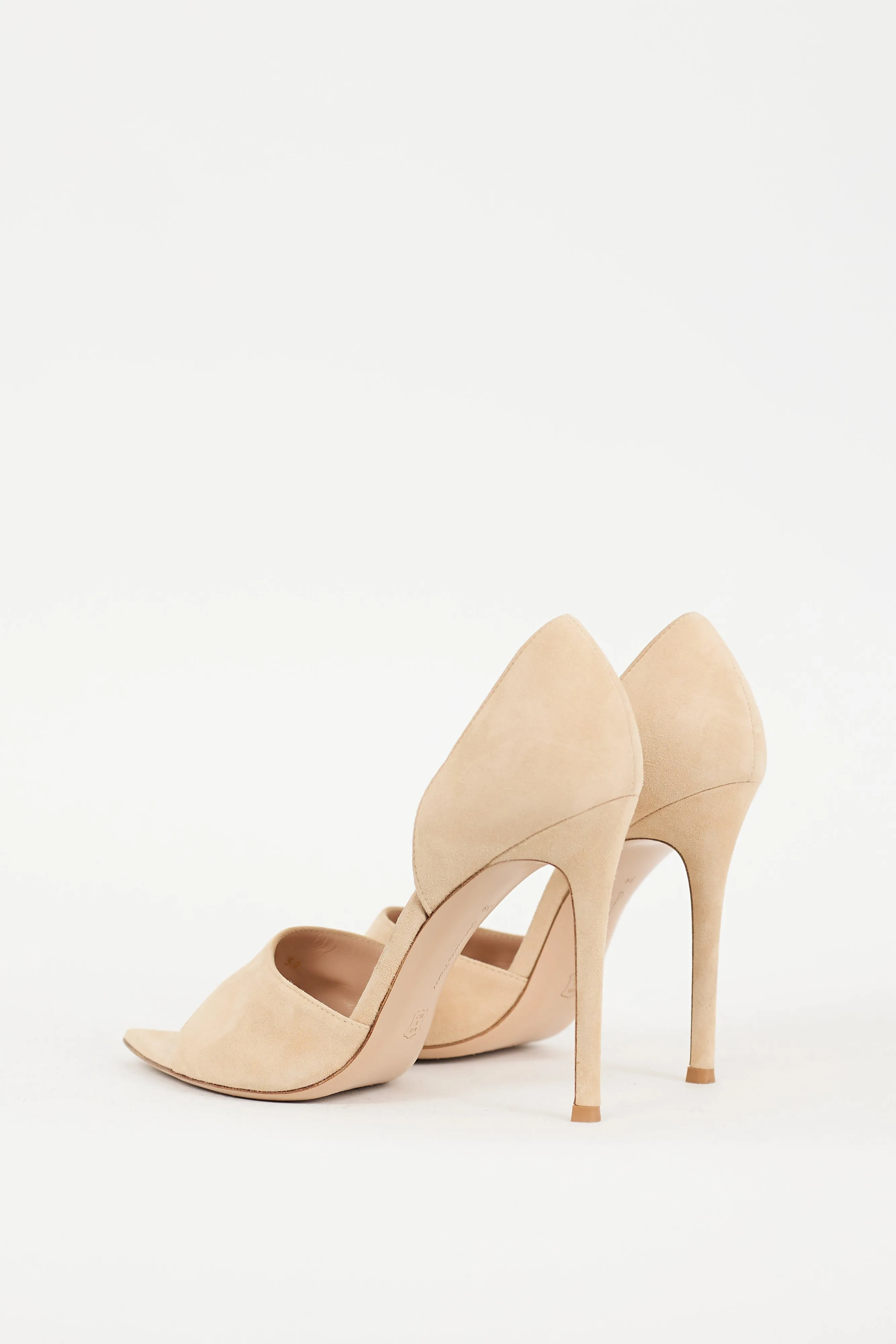 Beige Suede Bree Sandal