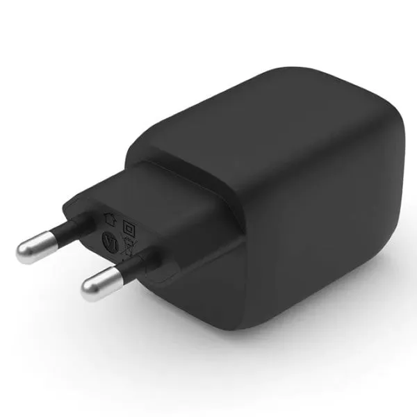 BELKIN BoostCharge Pro 65W Dual-port USB Type-C GaN with PPS Wall Charger Black