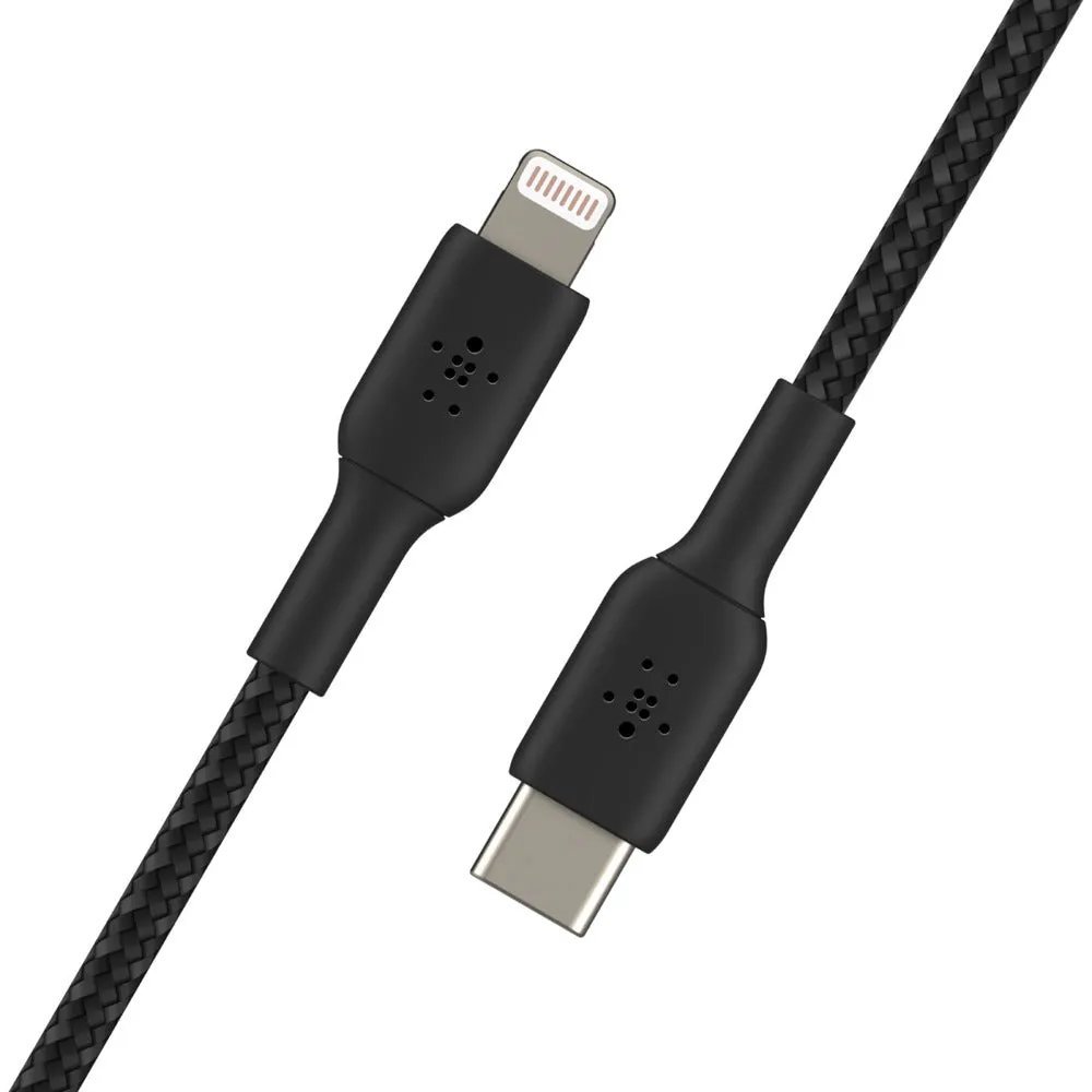 Belkin BoostCharge USB-C to Lightning Braided Cable For Apple devices