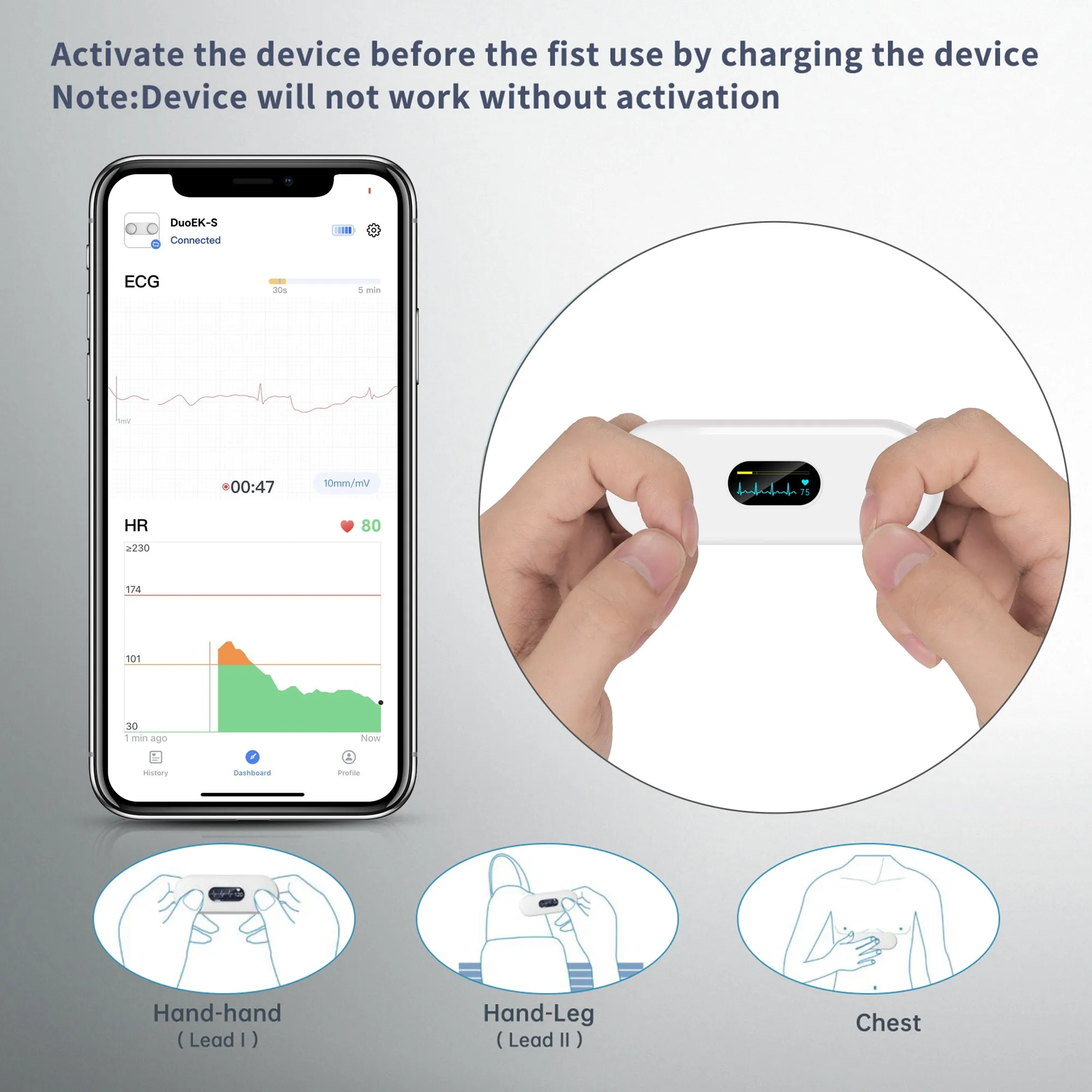 Checkme DuoEK S ECG Monitor