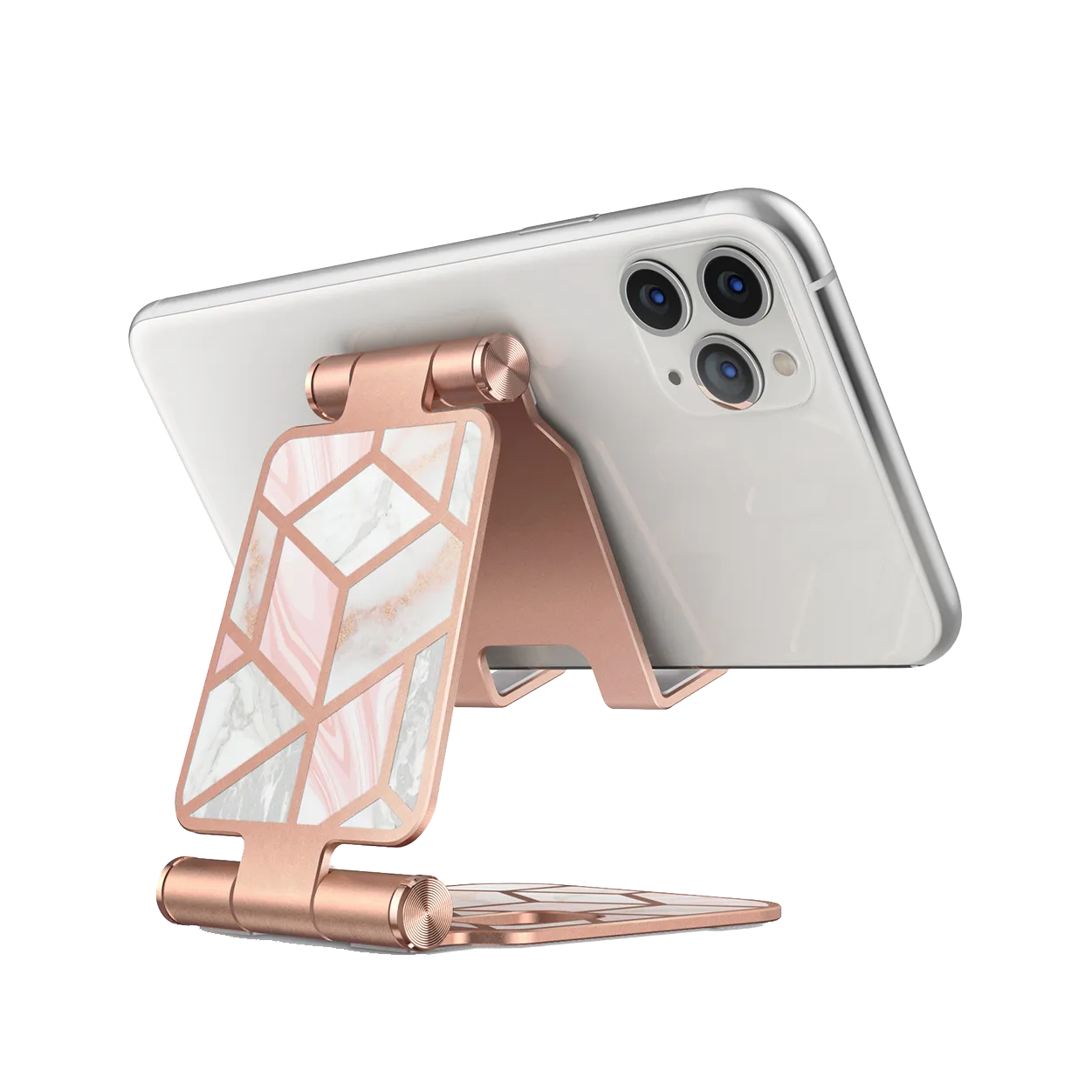 Cosmo Phone Stand - Marble Pink