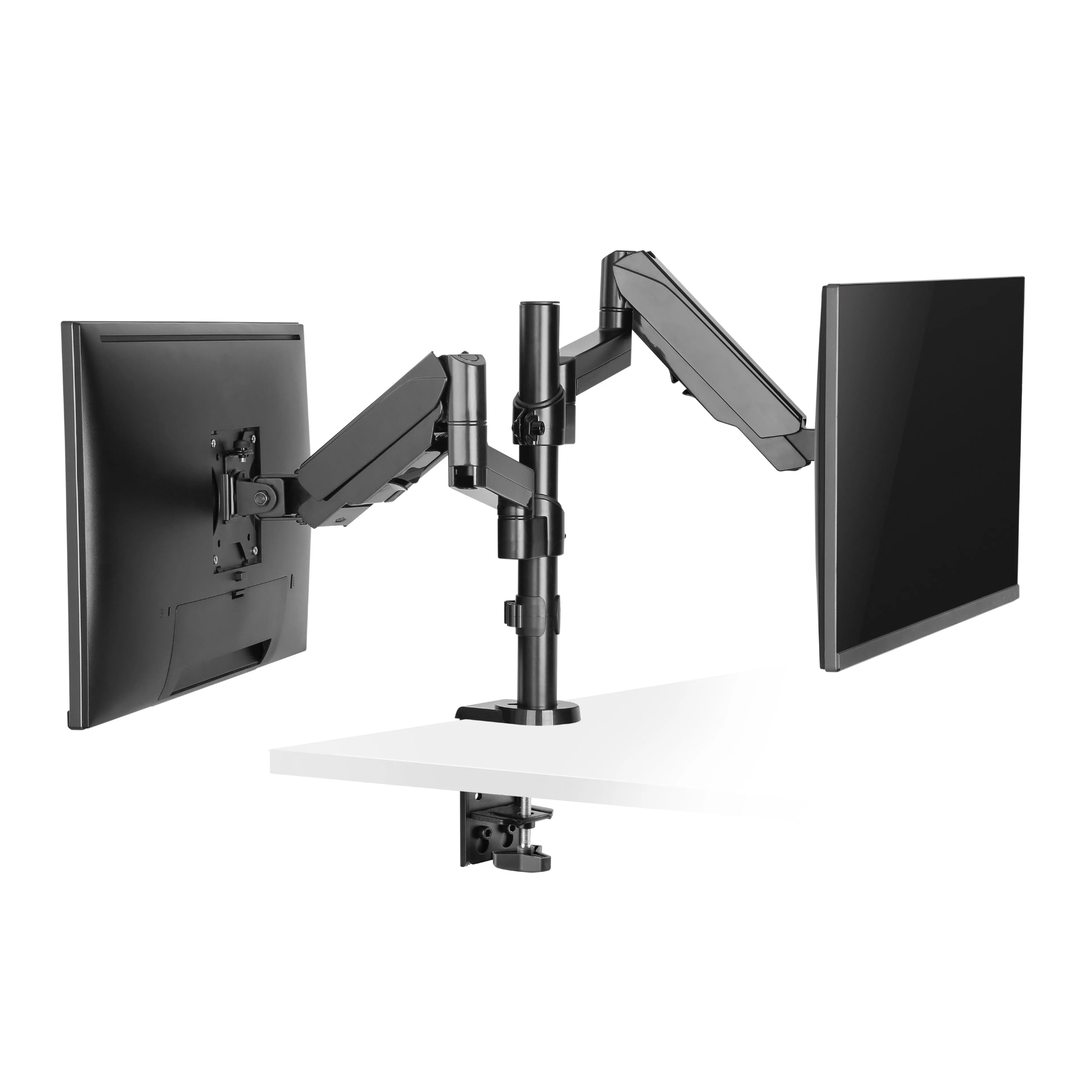 Extendable Hydraulic Monitor Mount | Dual 17" - 32"