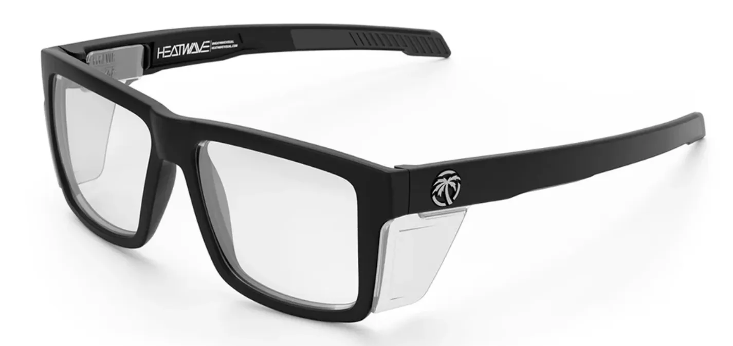 Heatwave Performance Vise Sunglasses: Anti-Fog Clear Lens Z87 