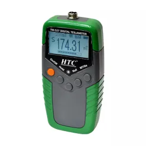 HTC TM-527 Tesla Meter Compact Magnetic Field Measurement Device with LCD Display