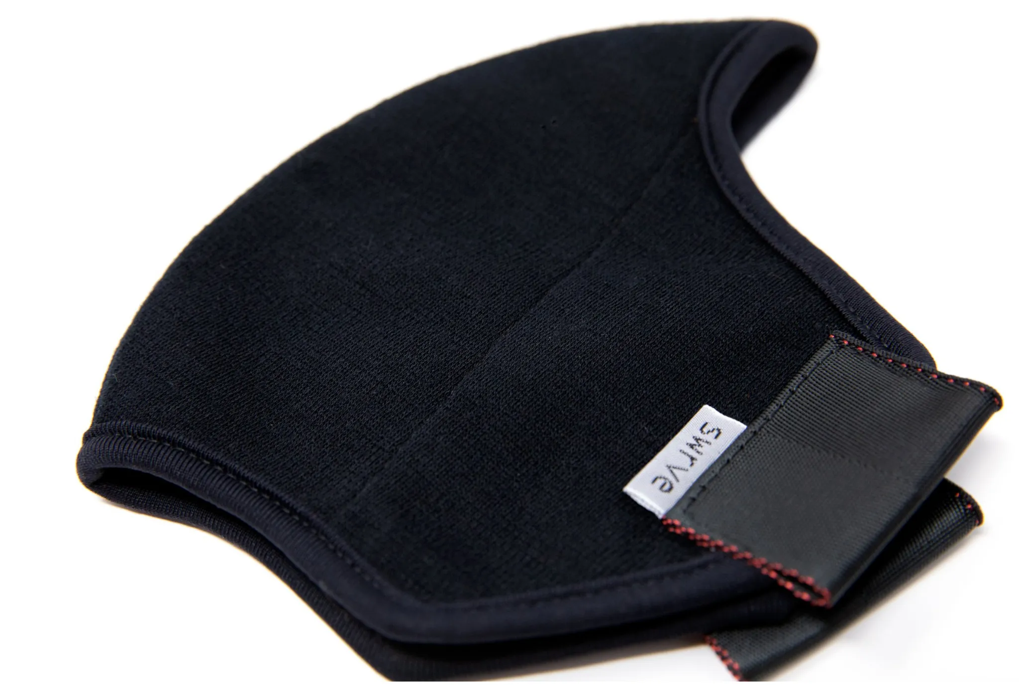 KIDS 4 layer black ponti wool MASK