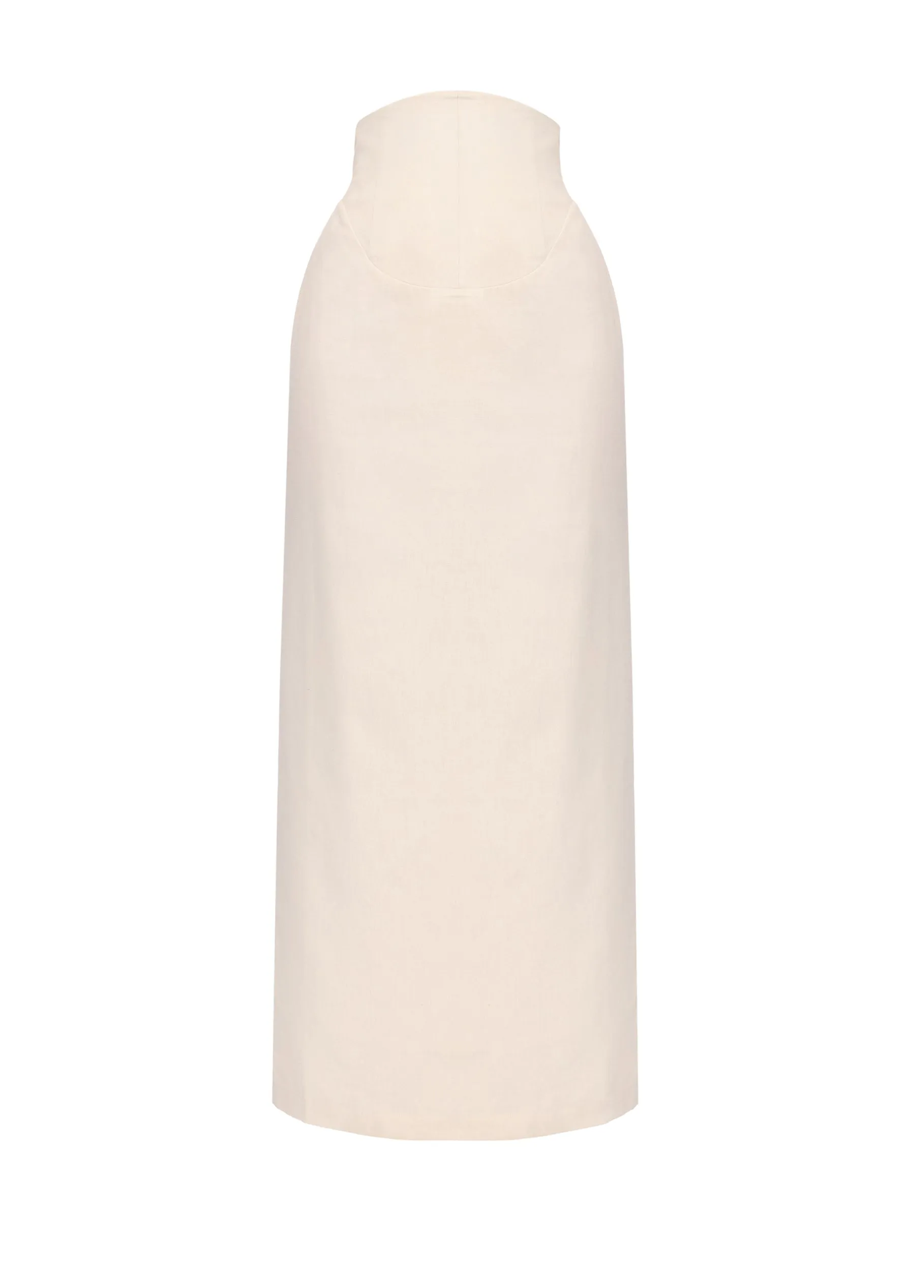 LINO CORSET SKIRT - LIMESTONE