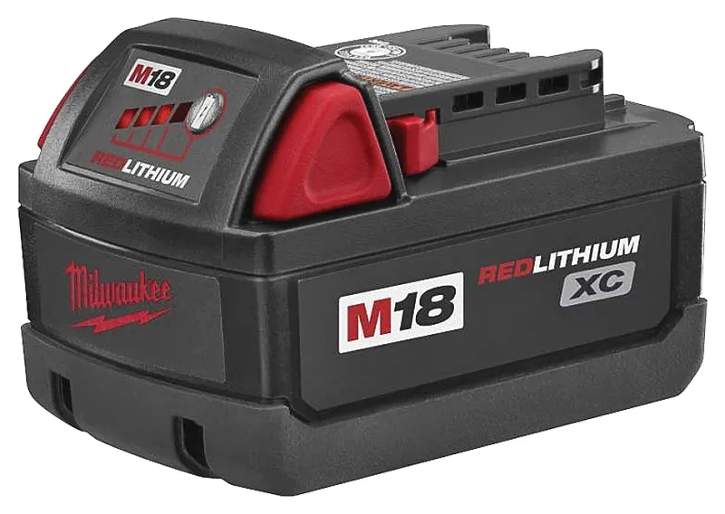 Milwaukee 48-11-1828 Battery Pack, 18 V Battery, 3 Ah, 1 hr Charging :EA: QUANTITY: 1