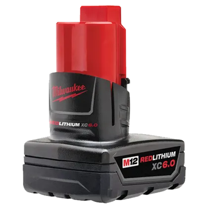 Milwaukee 48-11-2460 M12™ REDLITHIUM™ XC6.0 Battery