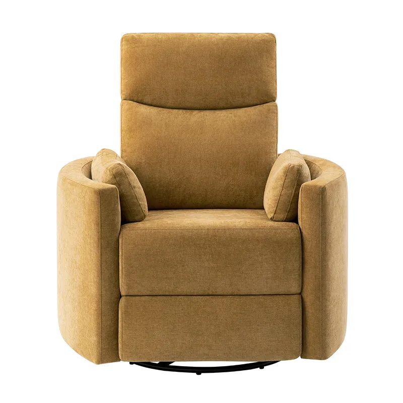 Monica Swivel Rocker Power Recliner with Movable Pillows