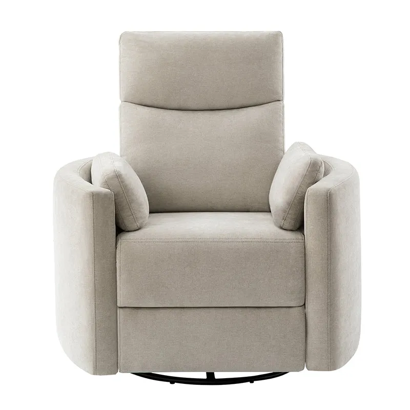 Monica Swivel Rocker Power Recliner with Movable Pillows