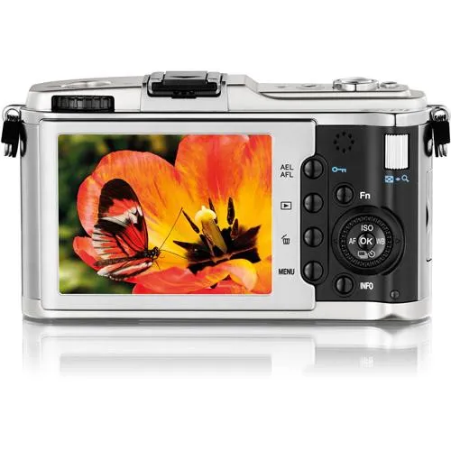 Olympus E-P1 Pen Digital Camera Body (Silver)