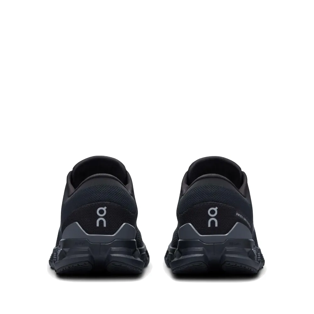 On Men's Cloud X 4 Sneaker (Black/Eclipse)