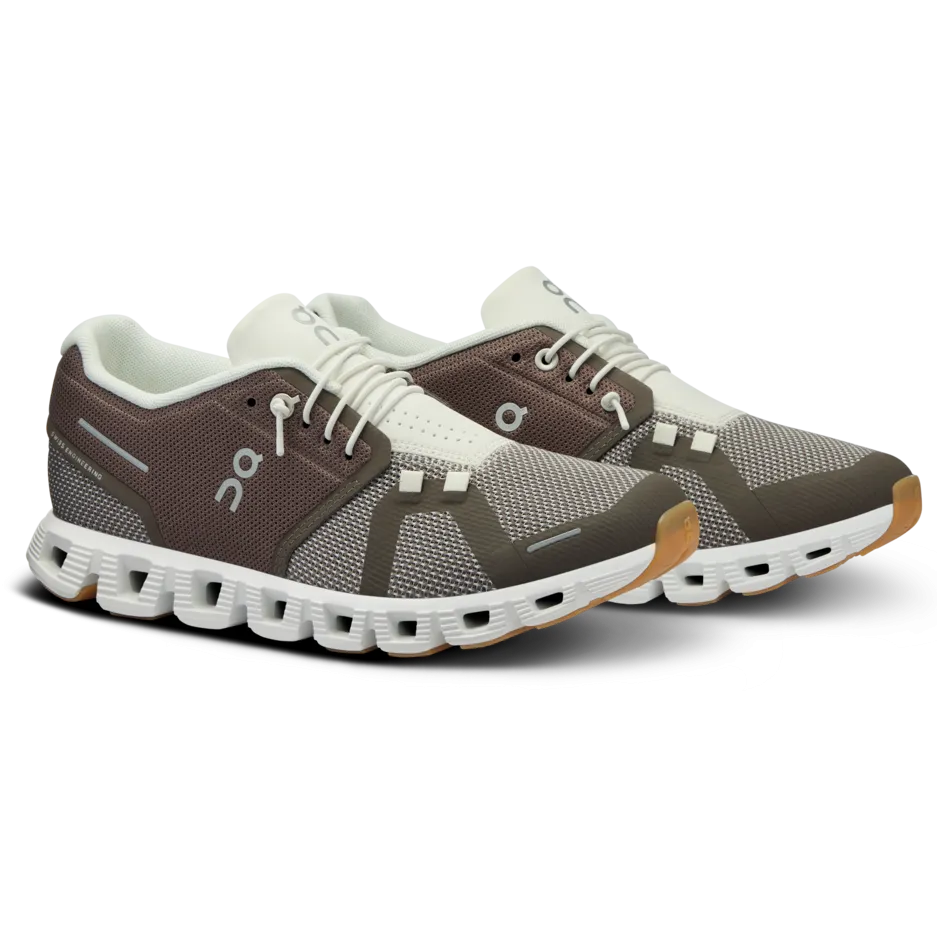 ON Running Cloud 5 Combo Running Shoe - Ash / Ivory