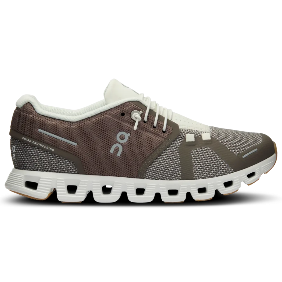 ON Running Cloud 5 Combo Running Shoe - Ash / Ivory