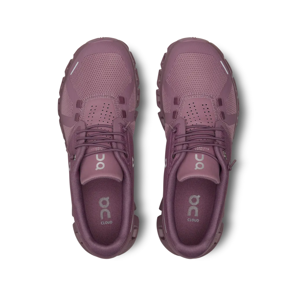 ON Running Cloud 5 Running Shoe - Fig / Quartz