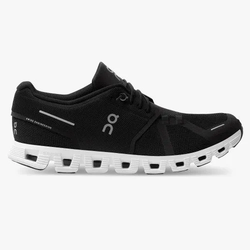 ON Running Cloud 5 Sneaker - Black / White