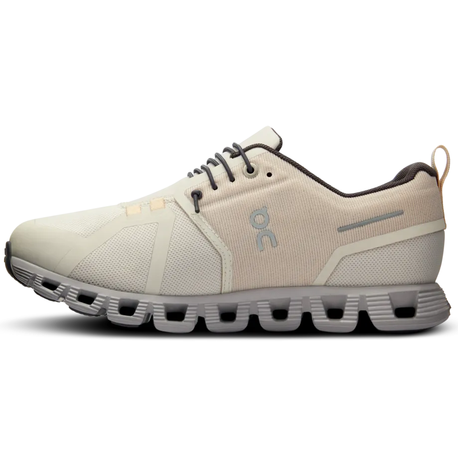 ON Running Cloud 5 Waterproof Running Shoe - Pearl / Fog