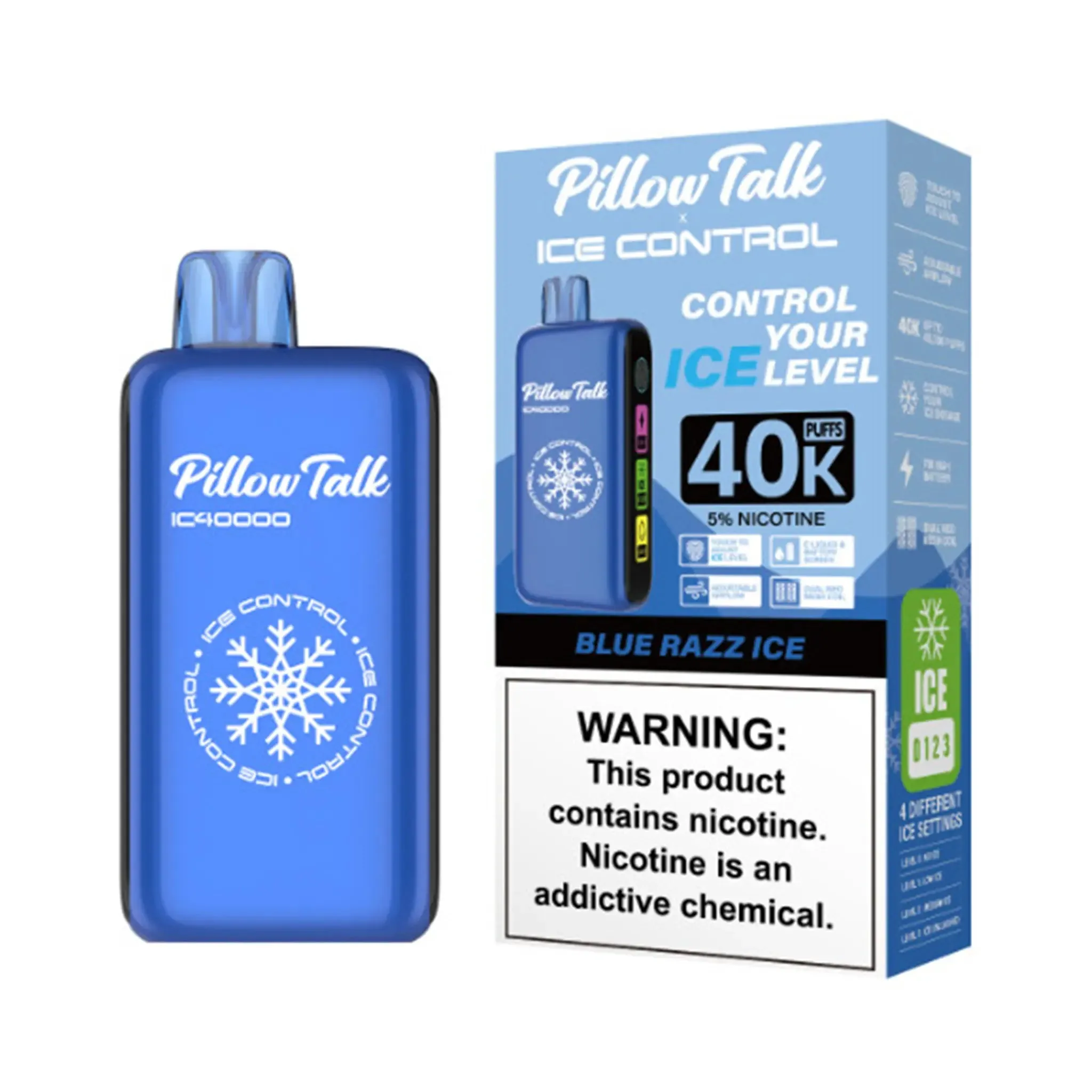 Pillow Talk Vape Ice Control IC40000 40K Puffs