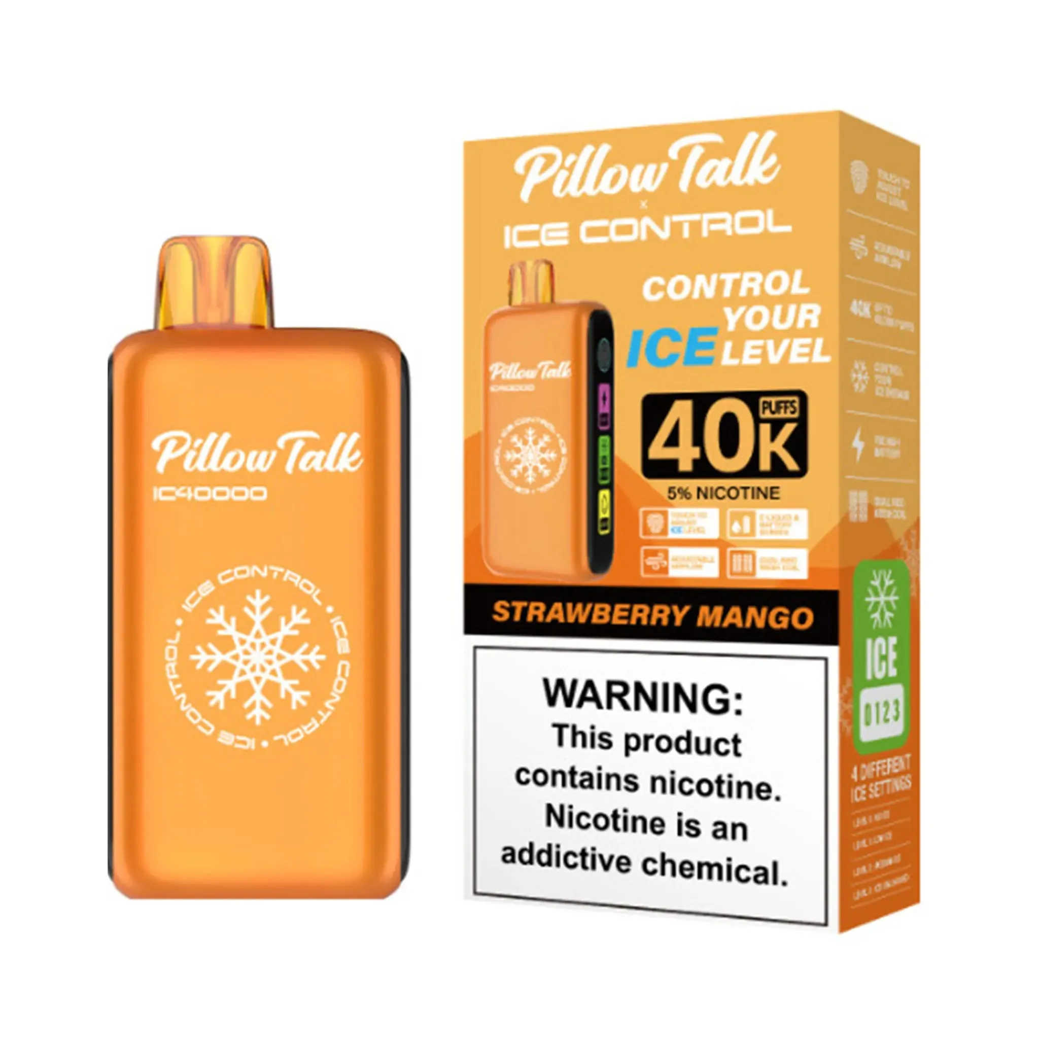 Pillow Talk Vape Ice Control IC40000 40K Puffs