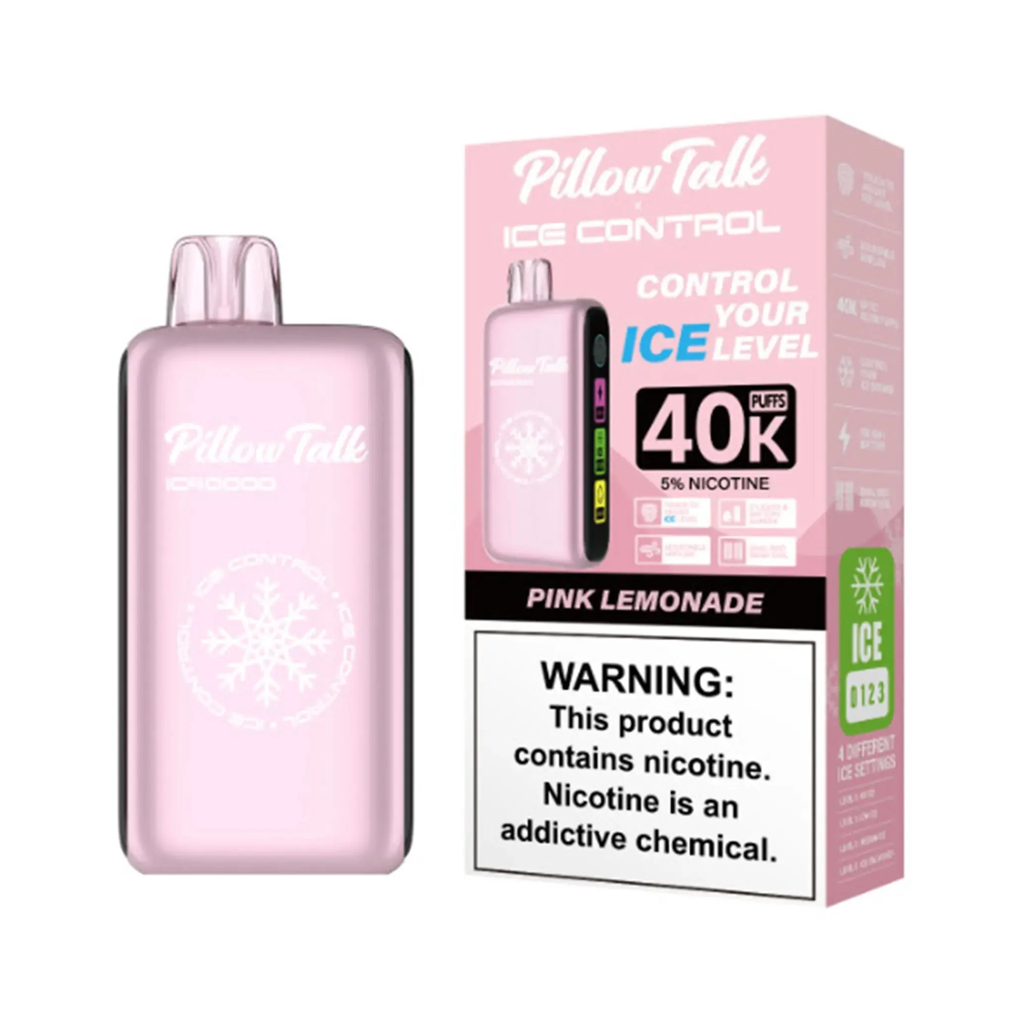 Pillow Talk Vape Ice Control IC40000 40K Puffs