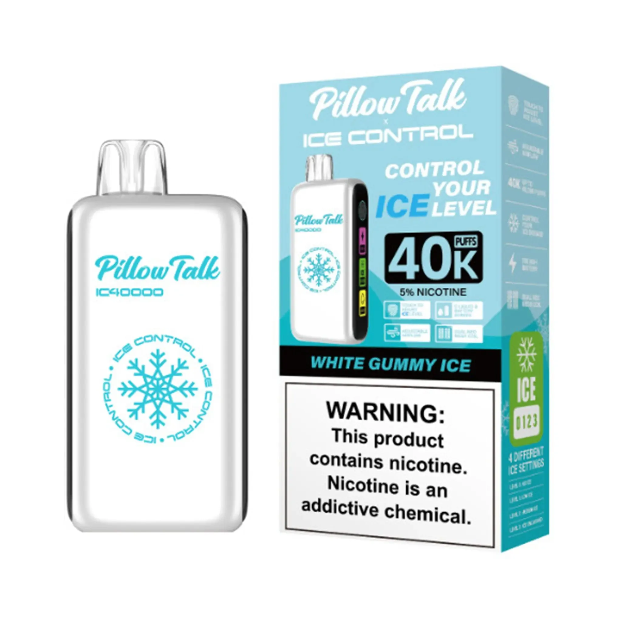 Pillow Talk Vape Ice Control IC40000 40K Puffs