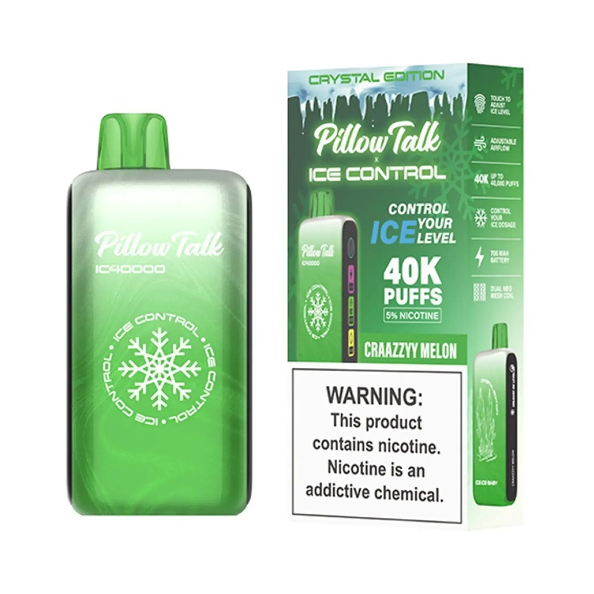 Pillow Talk Vape Ice Control IC40000 40K Puffs