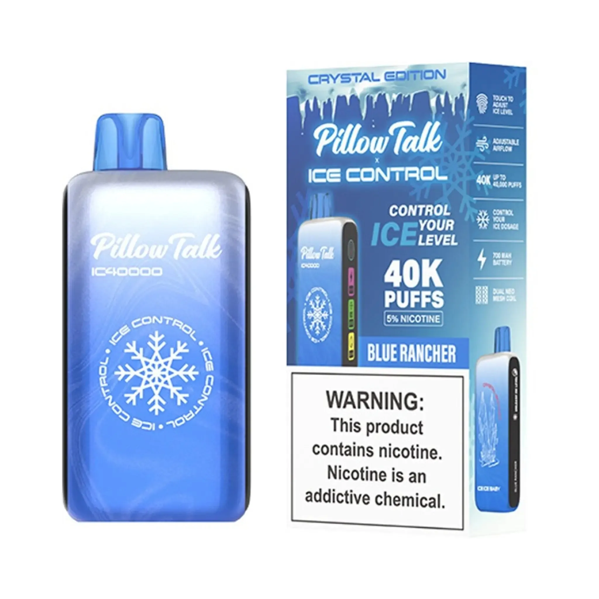 Pillow Talk Vape Ice Control IC40000 40K Puffs