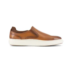 Premier Steel-Toe Casual Slip On Work Shoe Brown