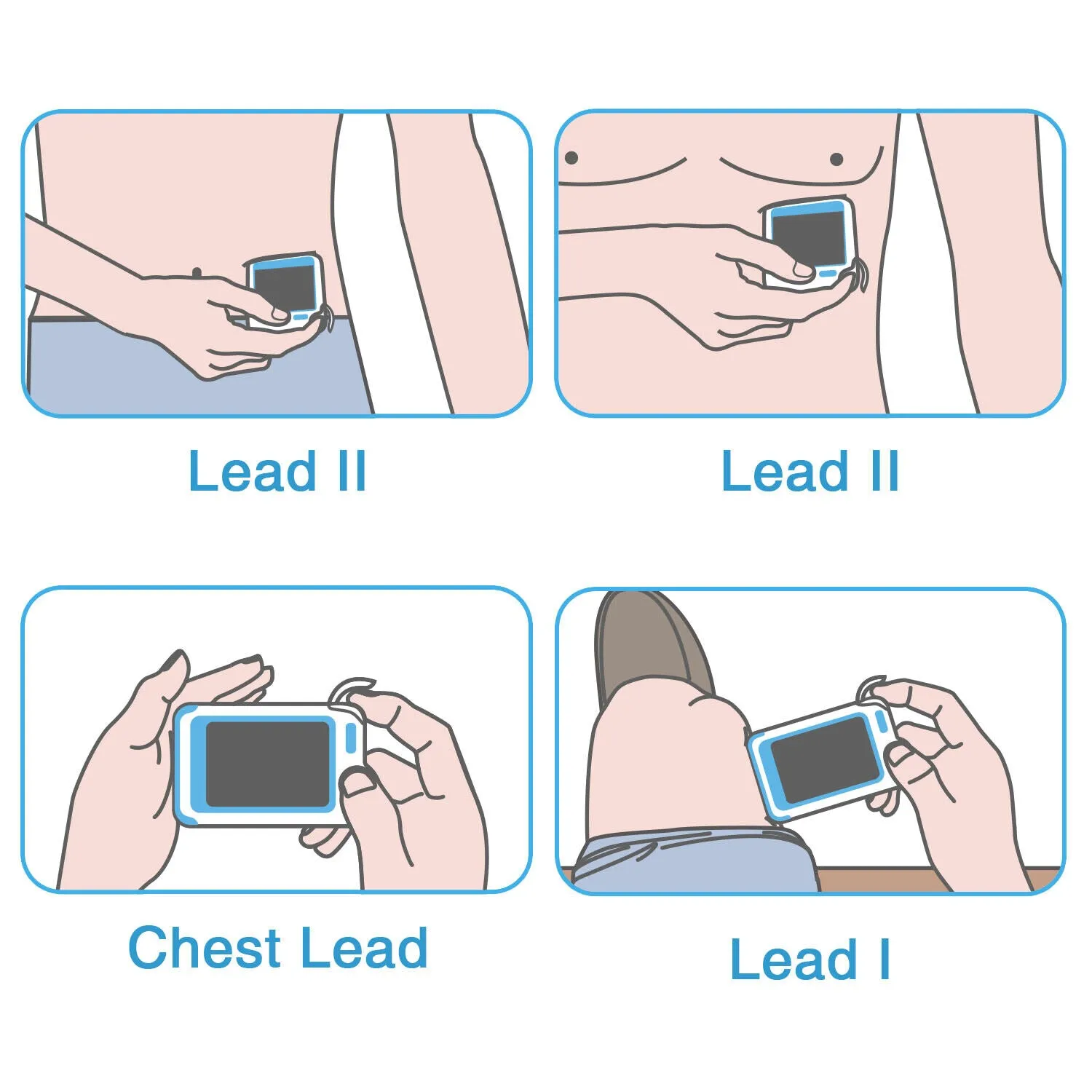 Pulsebit Mate Plus Home ECG Monitor