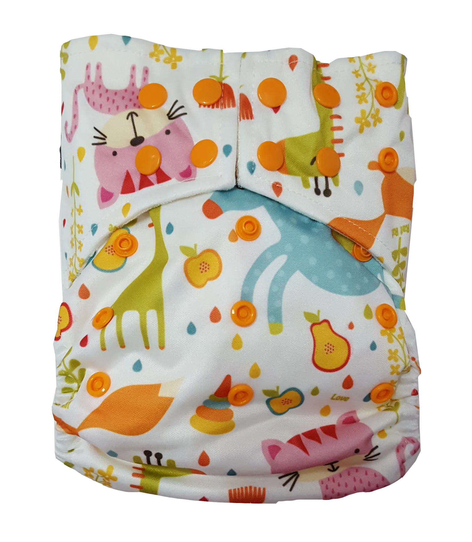 Raf Raf Bamboo Cloth Diaper - Single Pack (Many Colours Available)