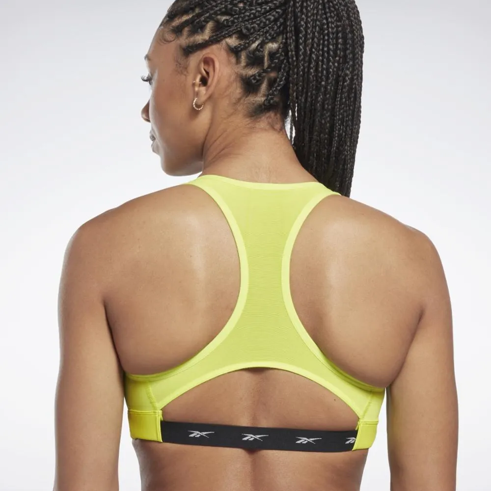 Reebok Apparel Women Reebok Lux Vector Racer Sports Bra ACIYEL/ACIYEL