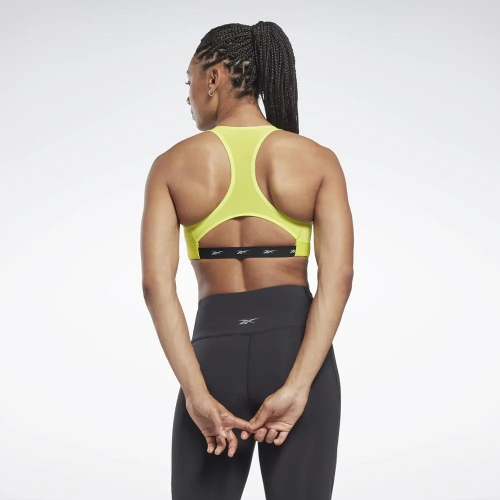 Reebok Apparel Women Reebok Lux Vector Racer Sports Bra ACIYEL/ACIYEL