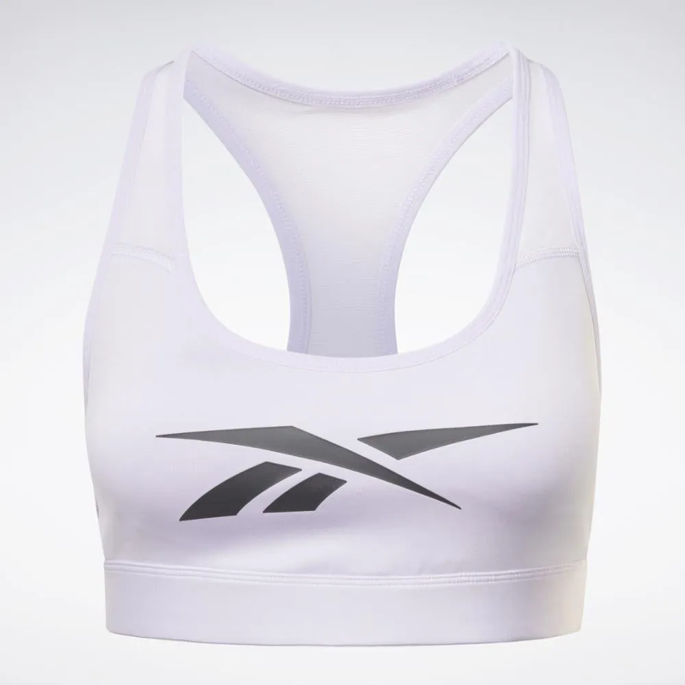 Reebok Apparel Women Reebok Lux Vector Racer Sports Bra PUROAS