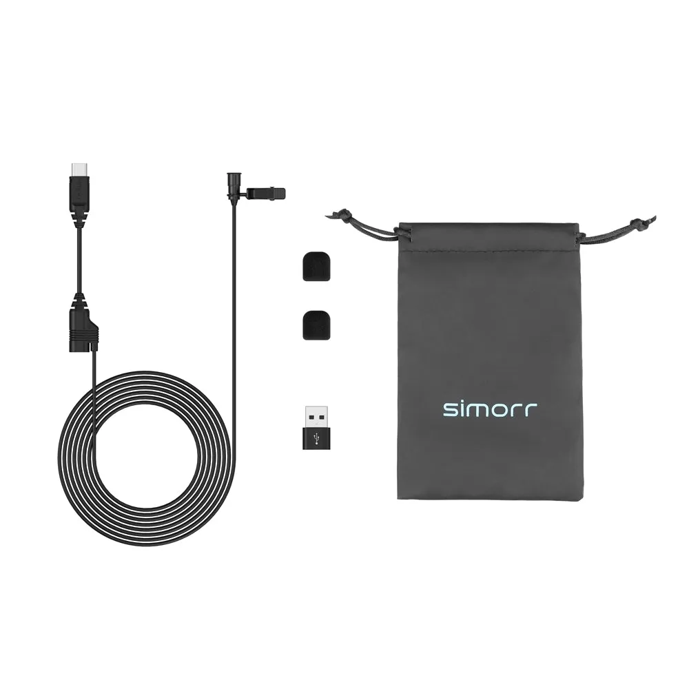 Simorr Wave L2 Type-C Lavalier Microphone  3385