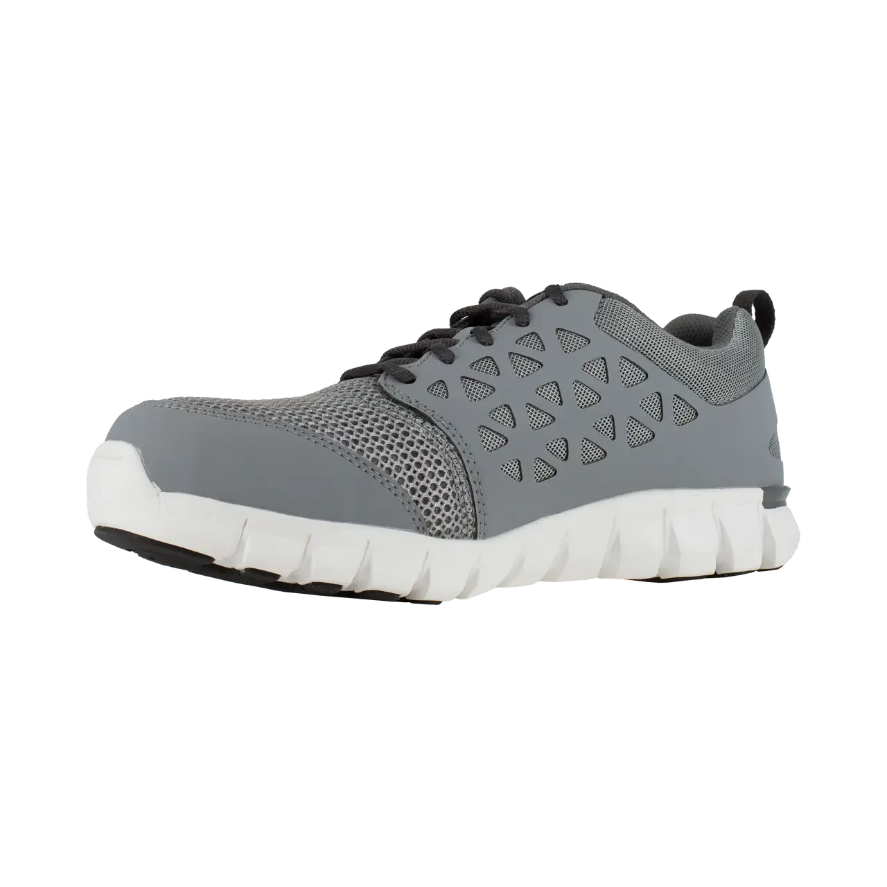 Sublite Cushion Alloy-Toe Athletic Work Shoe Grey