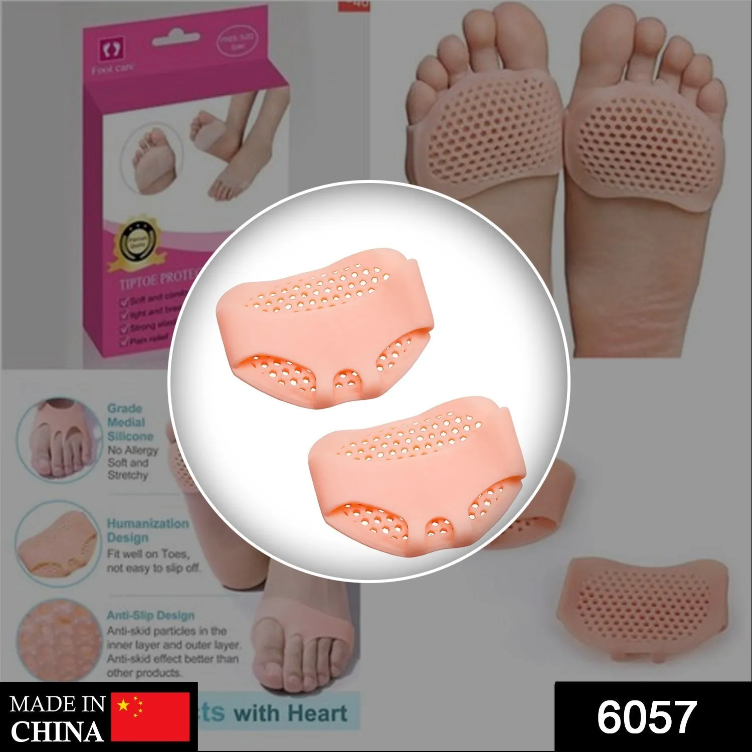 Toe Separator Bunion Corrector Straightner Hallux Valgus Pain Relief (1Pair)