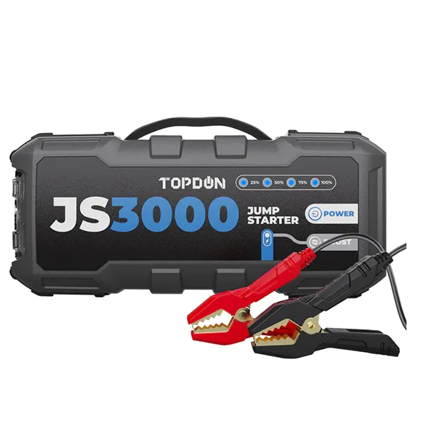 TOPDON - JumpSurge 3000 - Power Bank & Jumpstarter - Boost Function - w/Flashlight - 12V