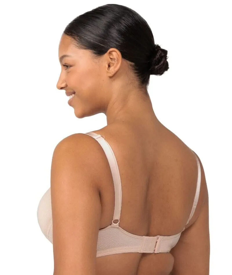 Triumph Amour Maternity Lace Padded Wire-free Bra - Nude Pink